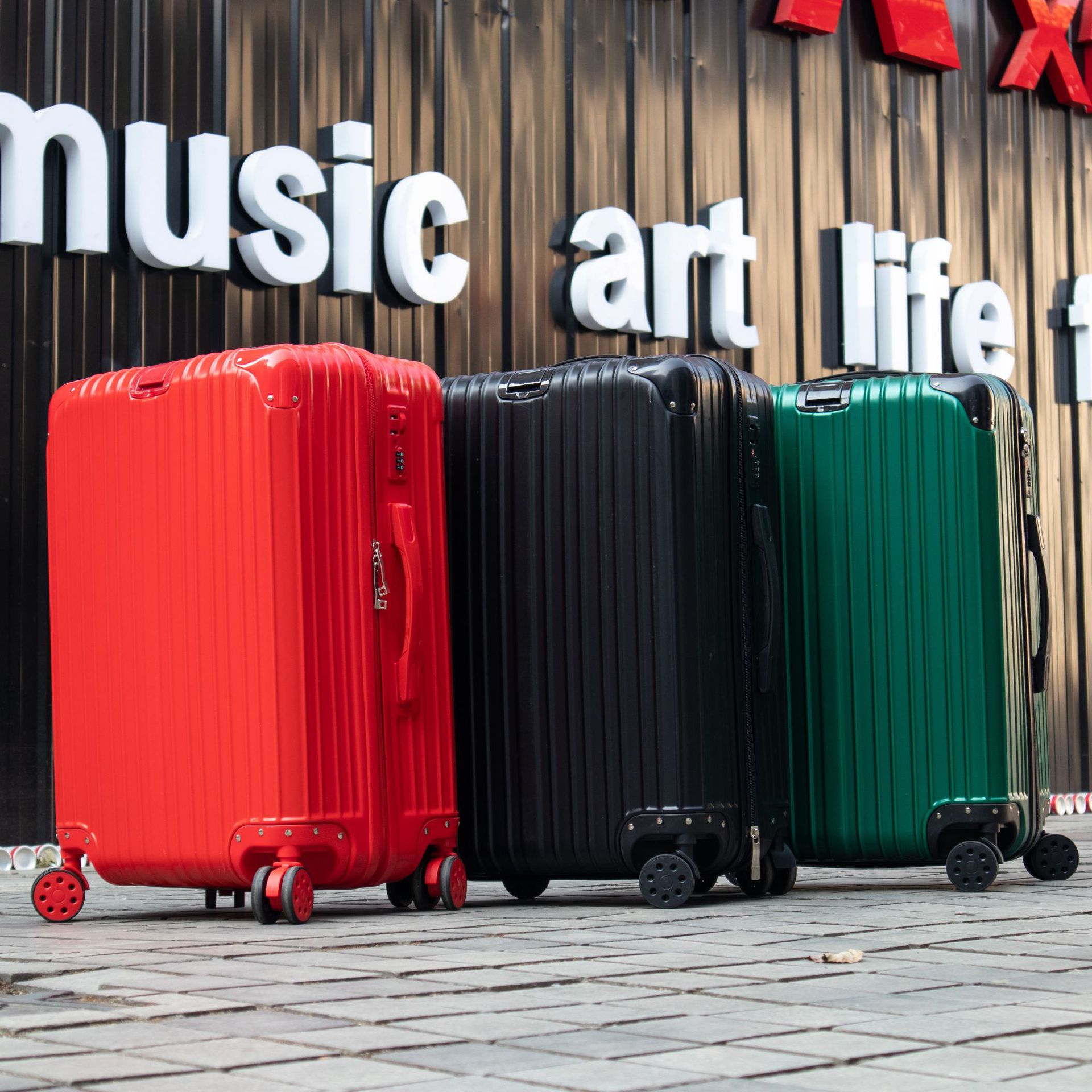C31288Factory direct sales student suitcase women universal wheel trolley case wholesale travel suitcase men password box women gift box