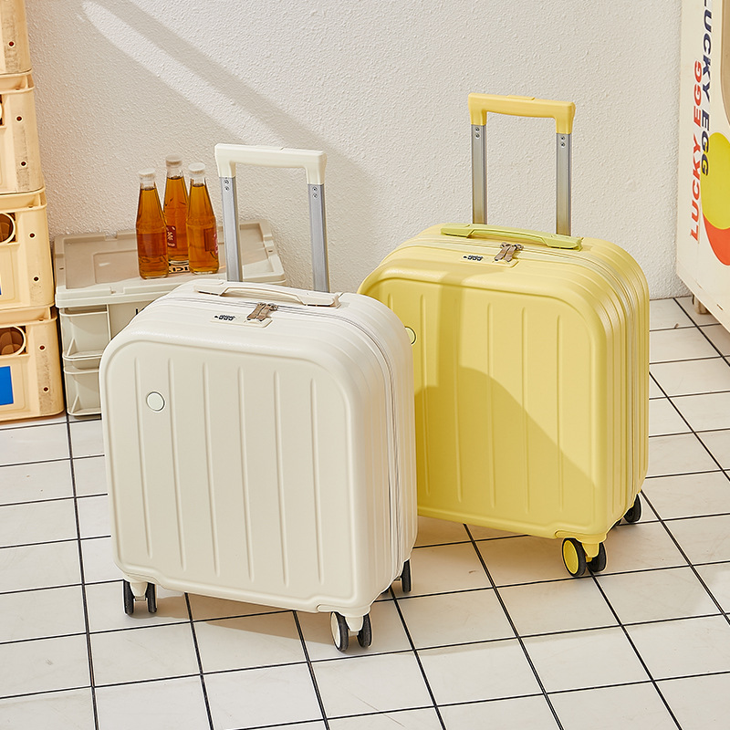C31236Internet celebrity new 18-inch boarding case female student suitcase high-value 20-inch password trolley case travel suitcase