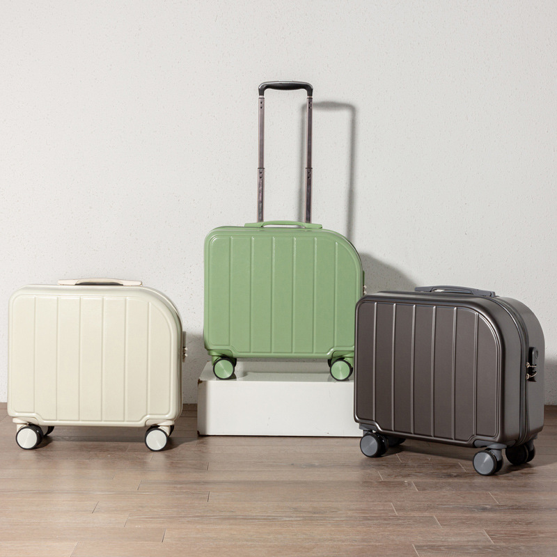 C41130   Small suitcase for women 18 inch lightweight cabin suitcase universal silent wheel suitcase 16 inch children’s password box suitcase