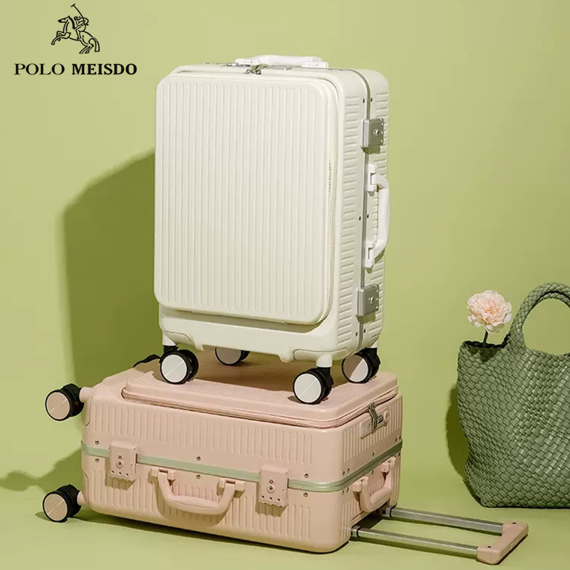 C41148  Multifunctional luggage trolley case for children travel password small size