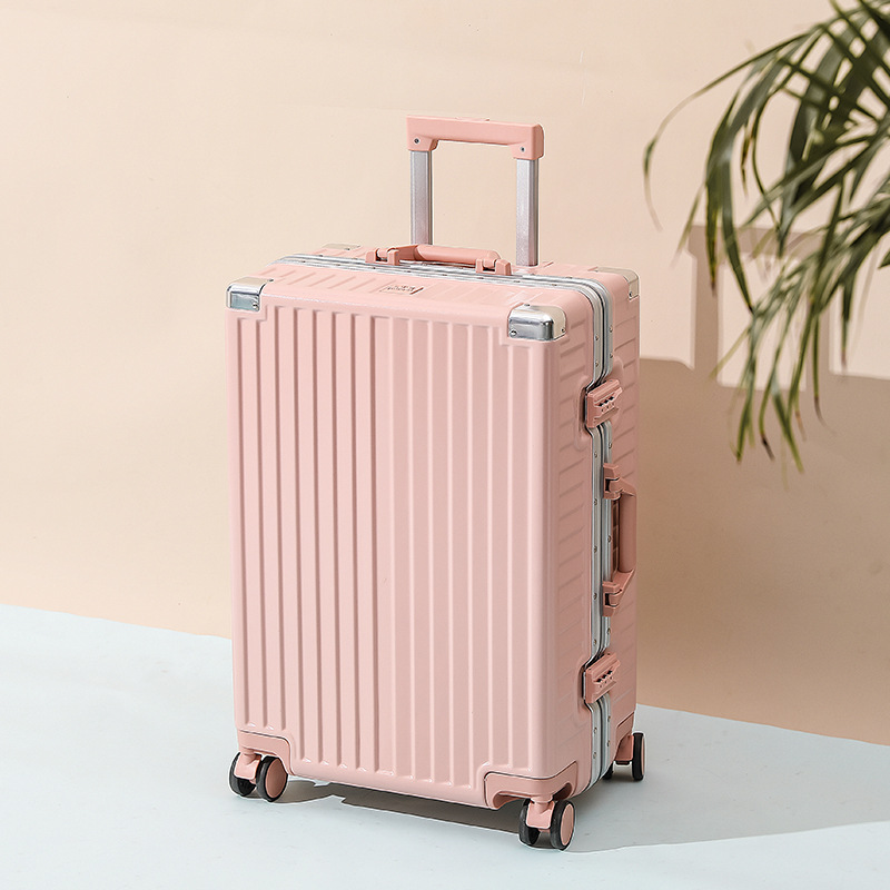 C32181 Silent universal wheel aluminum alloy trolley case