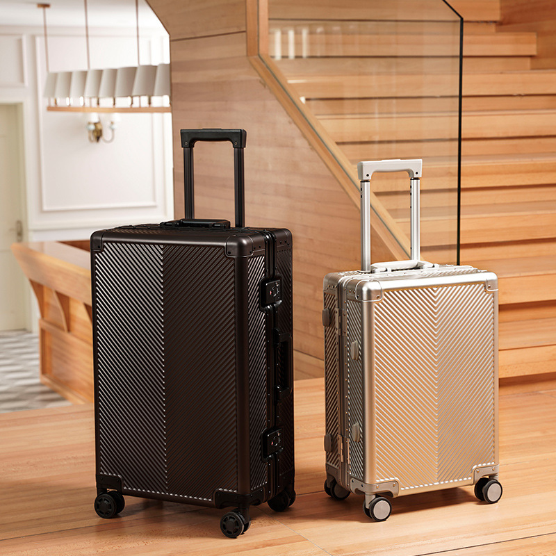 C41141  Multifunctional luggage trolley case for children travel password small size