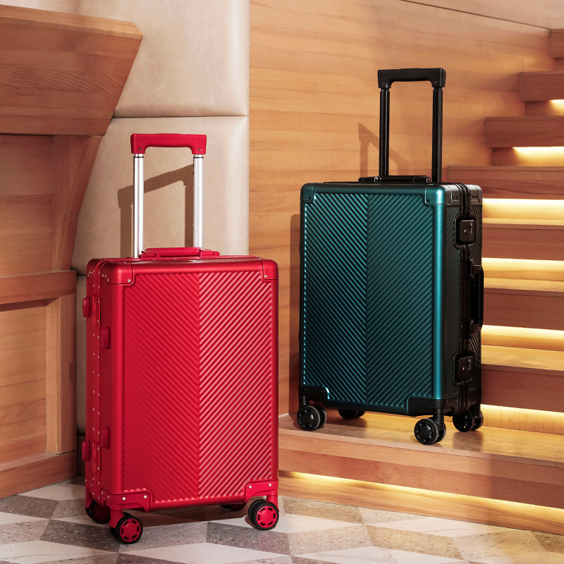 C41149   Multifunctional luggage trolley case for children travel password small size