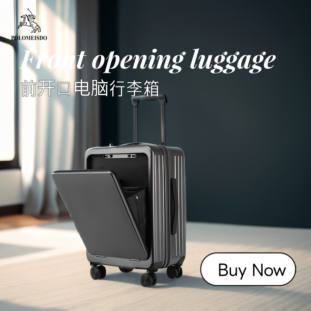 C41164   Multifunctional luggage trolley case for children travel password small size