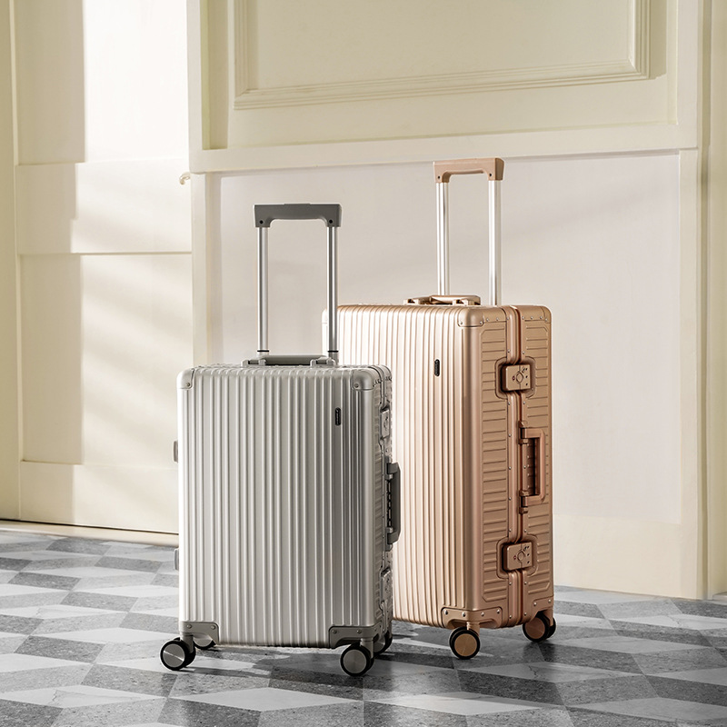 C41150-   Multifunctional luggage trolley case for children travel password small size