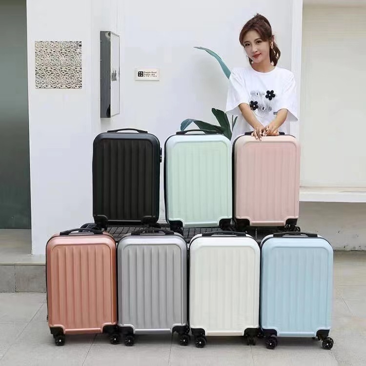 New 20 inch adult suitcase large capacity password lock trolley case universal wheel cabin suitcase travel case wholesale
