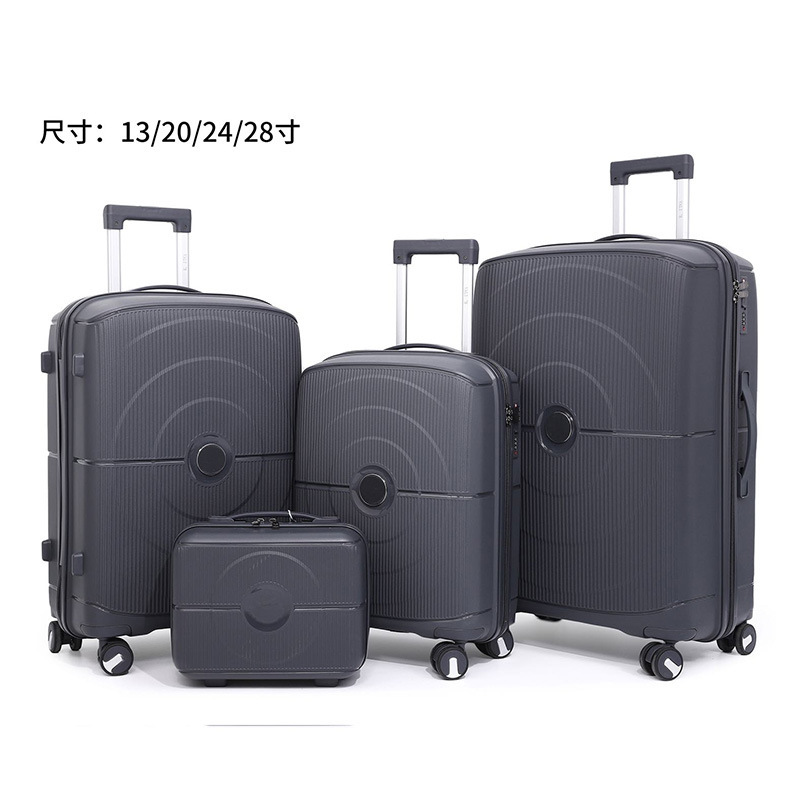 C32229 Luggage trolley suitcase set