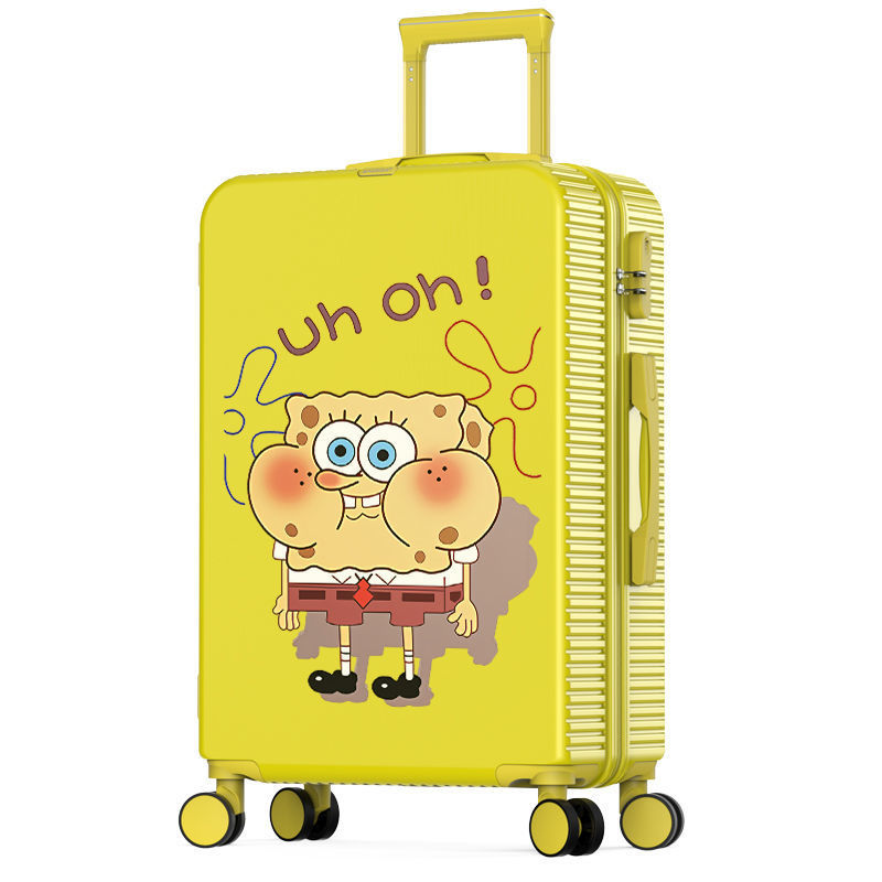 C32393 Large capacity aluminum frame suitcase