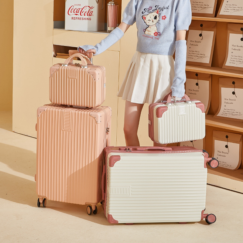 C42445   Multifunctional women’s thickened trolley suitcase