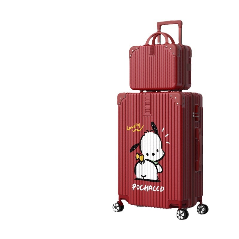 C32464 multifunctional women’s trolley case