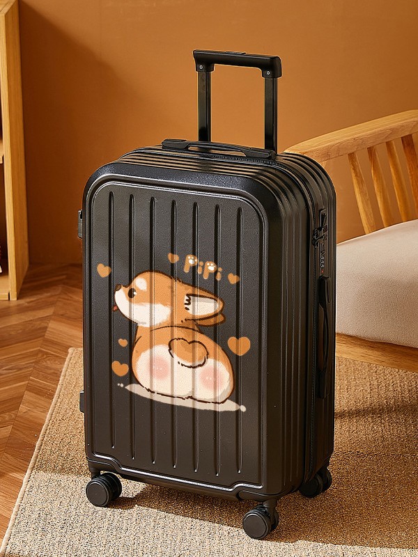 C32358 Durable student suitcase with universal wheels