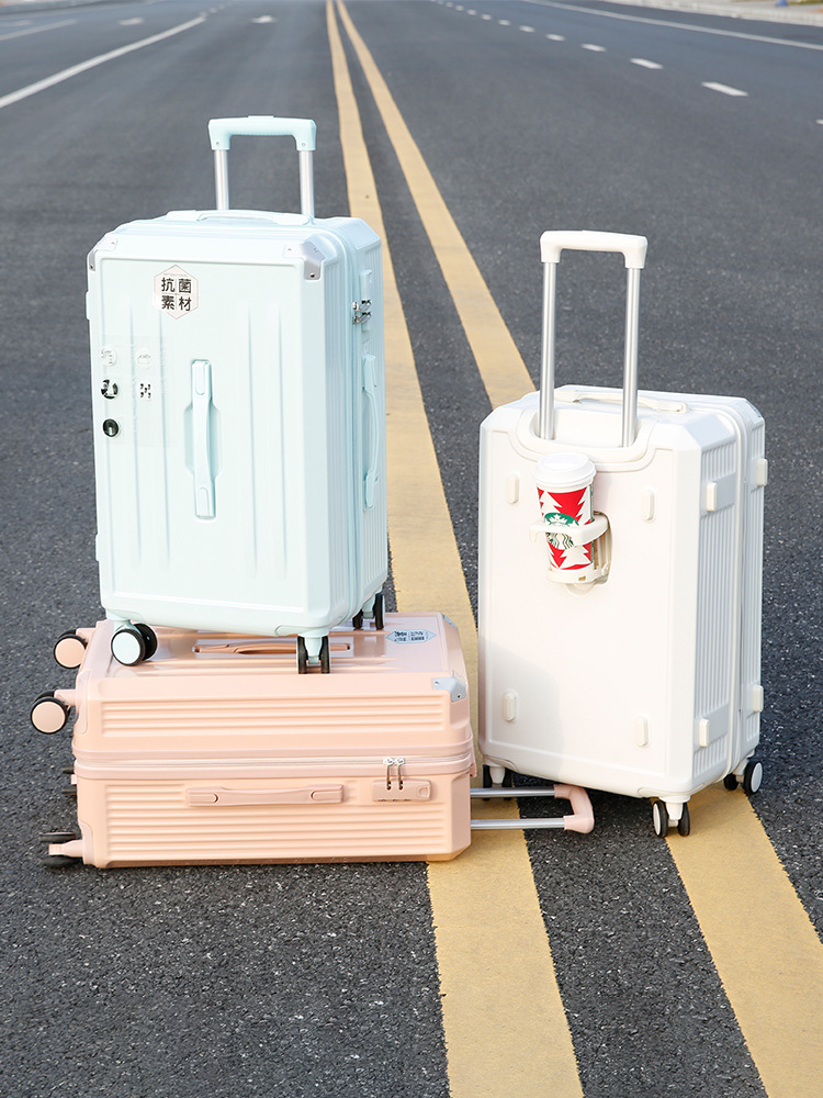 C32228 Large capacity travel storage box trolley suitcase