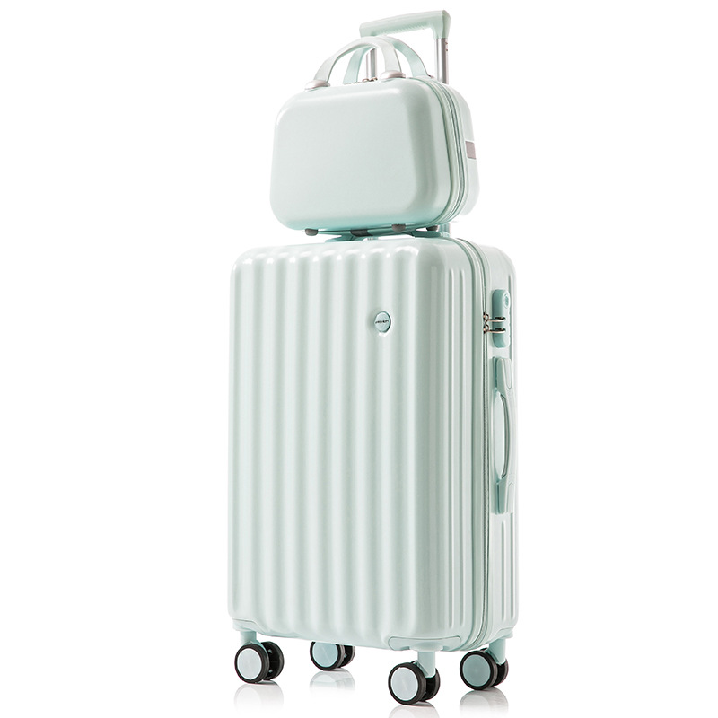 C32345 Universal wheel trolley case with front opening