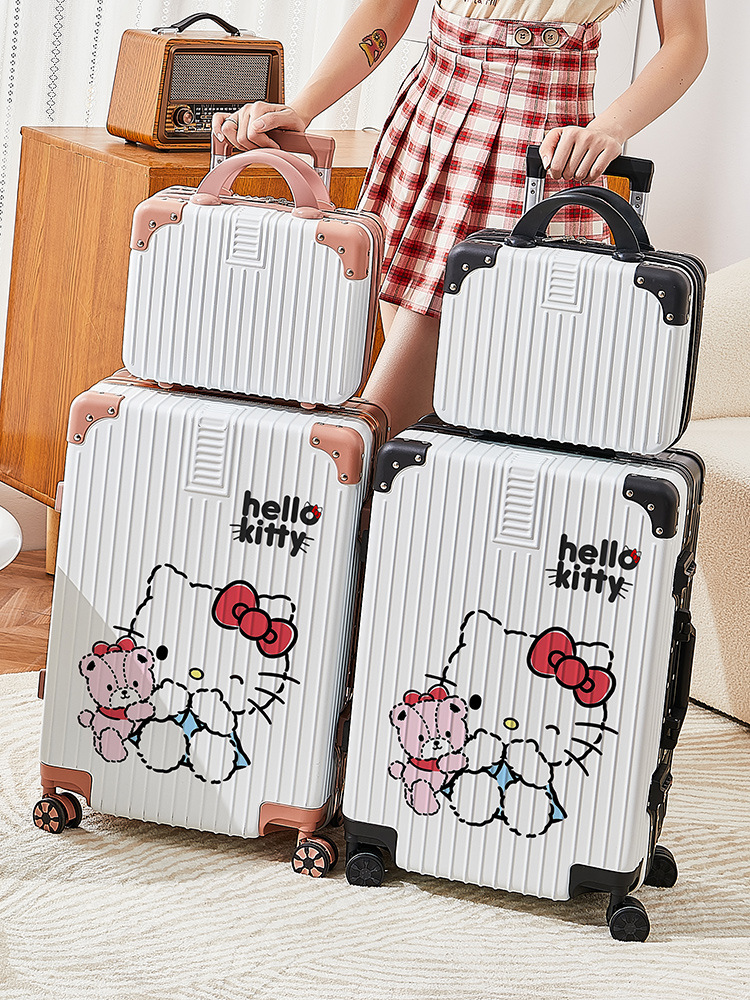 C32406 20 inch women’s stylish silent suitcase