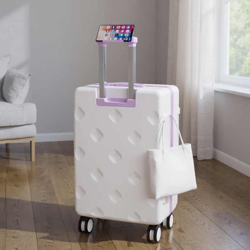 Luggage & Travel Cases — Large-Capacity Carry-on Combination Lock Suitcase