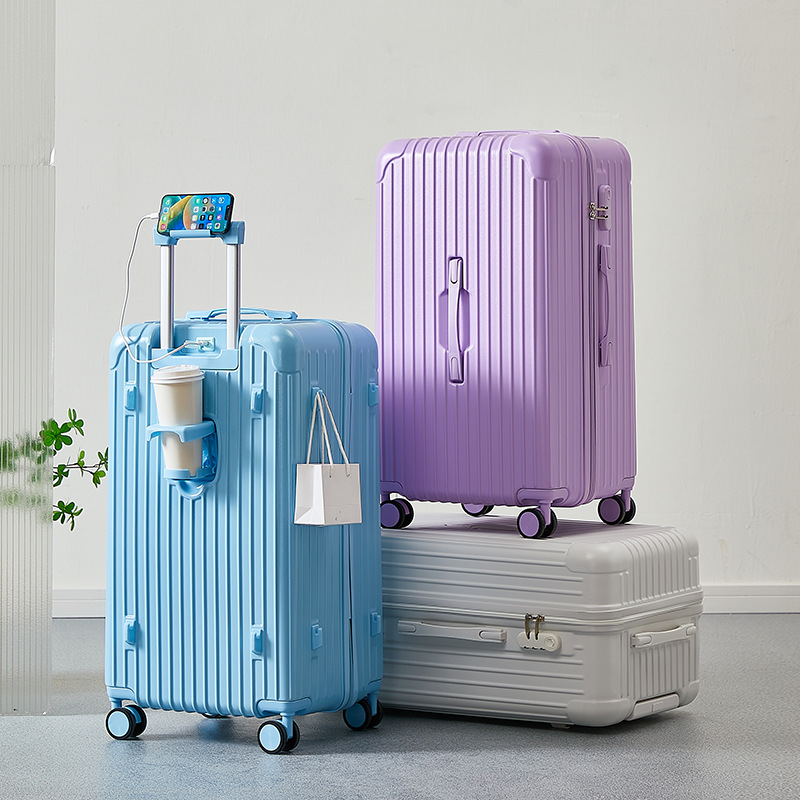 Stylish 20-Inch Carry-on Suitcase