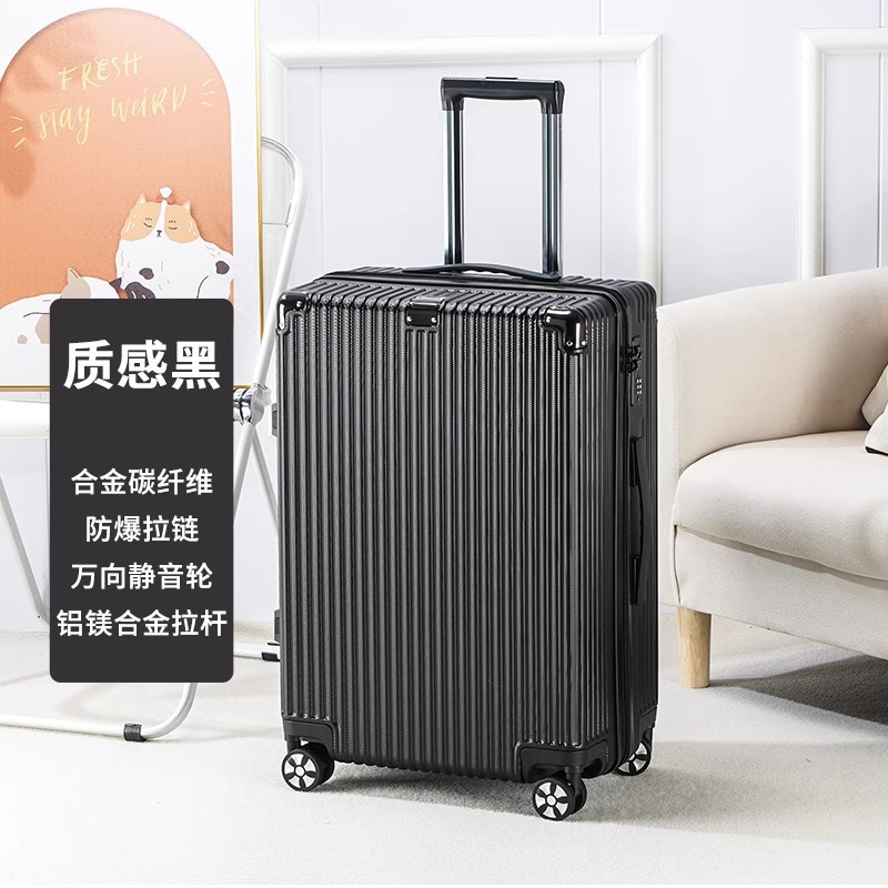New Model Suitcase: Combination Lock, Sturdy, Durable, and High-Capacity